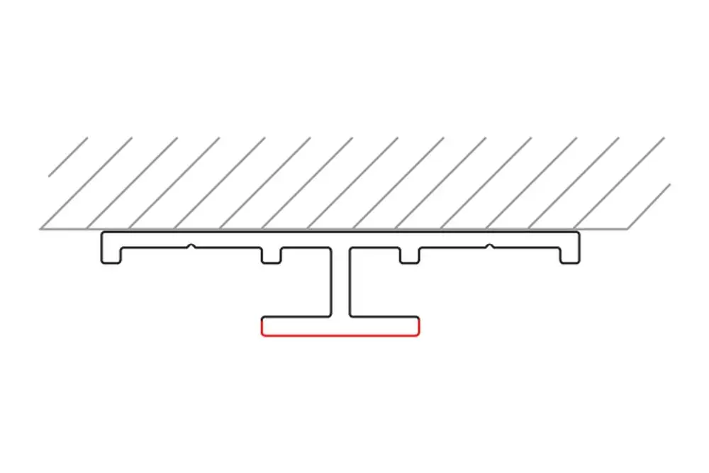 Roth Zubehör Vipanel Verbindungsprofil 2550Mm Weiß, 1135010257 4037115072963