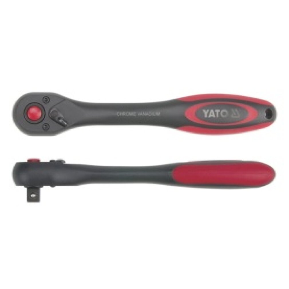 Yato 1/2" Gerade Ratsche, Schwarz Beschichtet Yt-0292