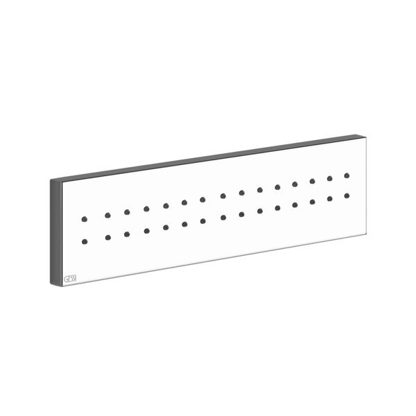 Gessi Gold Duscharmatur + Badewannenarmatur, Rettangolo Feste Seitenbrause 1/2, Breite 240 Mm, Mit Zusätzlicher Befestigung, 32975 - Image 3