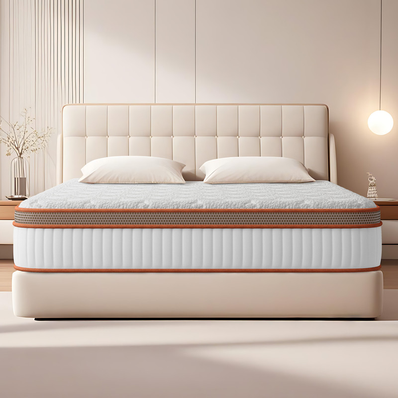 Matelas 140x200 Cm, Épaisseur 25 Cm,matelas À Ressorts Ensachés,respirant Et Dissipant La Chaleur,dureté Moyenne,matelas 7 Zones Ergonomique Pour Adulte Enfant