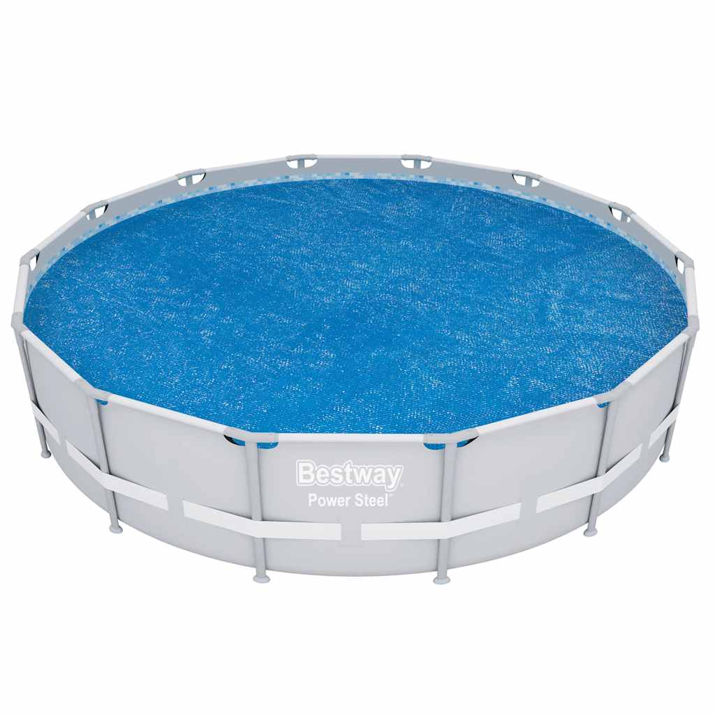 Bestway Blau Pool-Solarabdeckplane Flowclear 427 Cm