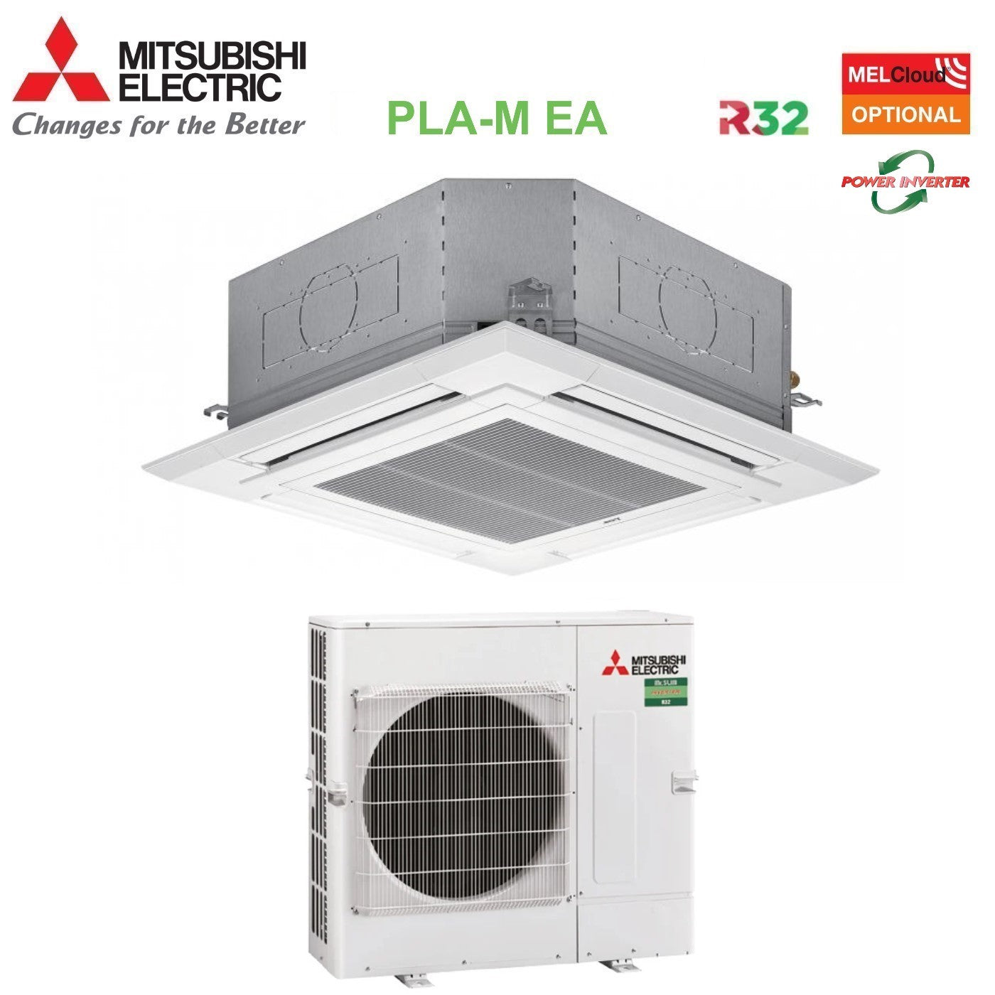 Condizionatore Mitsubishi Electric Pla-m71ea 7,1 Kw Raffreddamento 8 Kw Riscaldamento