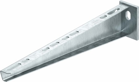 Obo Bettermann Braccio A Parete E Montante Con Piastra Di Testa Saldata B310mm Acciaio Zincato A Fuoco, 6420710