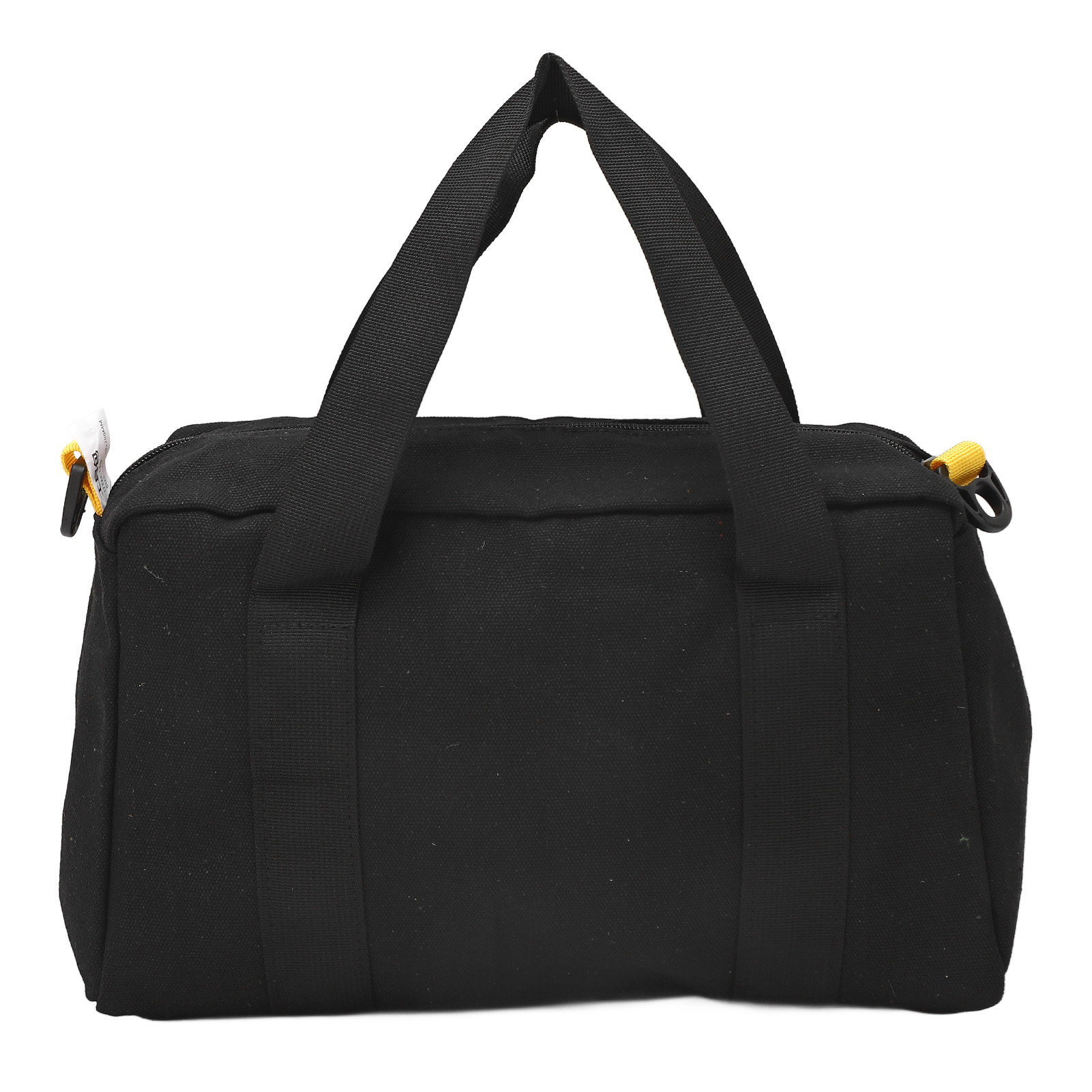 Sac à outils électricien en toile imperméable, grande capacité, 14 pouces, noir