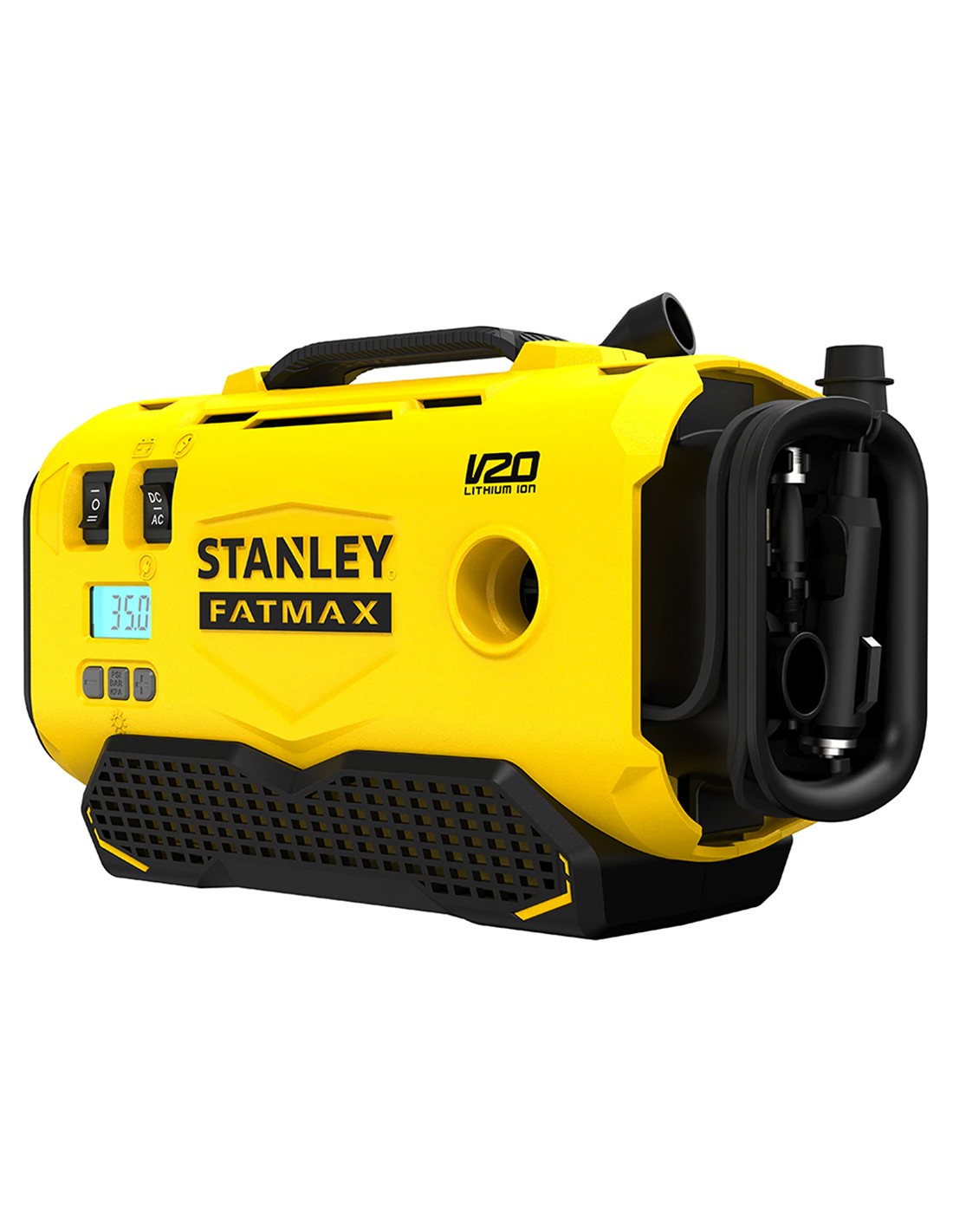 Stanley Schwarz/Gelb Kompressor, Sfmce520b-Qw (1 L, 11 Bar) - Bild 5