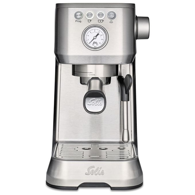 Barista Perfetta Plus 1170 V2 Macchina Per Caffè Espresso Automatica - Macchina Per Caffè Espresso - 15 Bar - 1,7l - Acciaio Inox - Argento - Solis