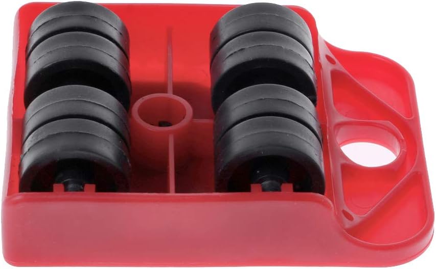 Chariot de déménagement à 4 roulettes d'angle, 200 kg par roulette, pour meubles lourds