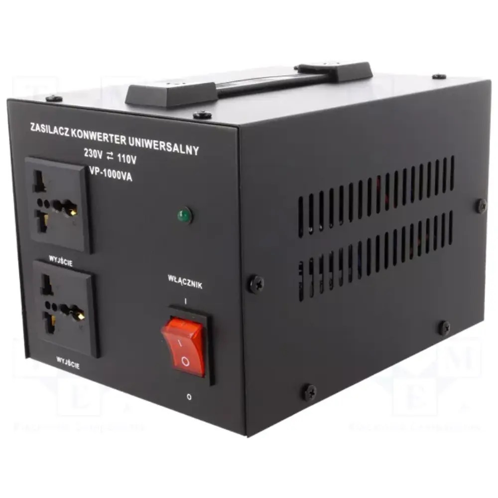 Volt Polska Umkehrbarer Spartransformator 1000Va 110/230Vac - 230/110Vac Vp-1000Va