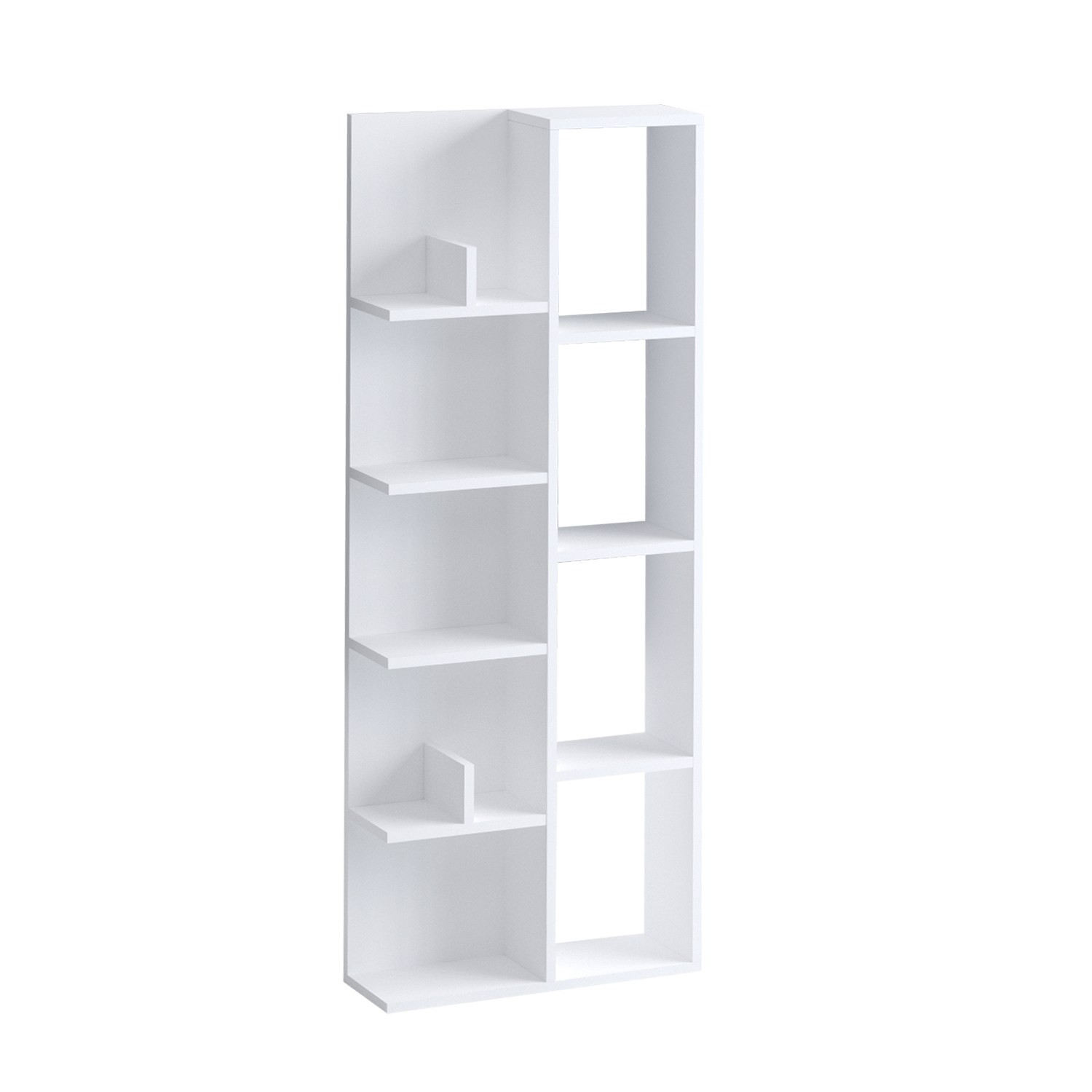 Mobilier1 Bücherregal Aus Holz "viva" - 60 X 18 X 150 Cm - Weiß