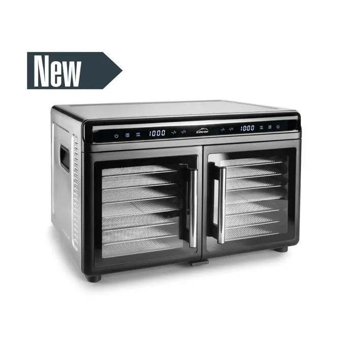 Lacor Silber Dörrautomat Bisecco 69525 Mit 16 Einschüben Und Thermostat, Dörrautomat, - Image 3