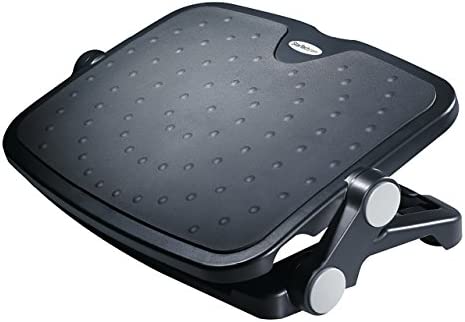 StarTech.com Schreibtisch Fußstütze - verstellbar, Schwarz, Aluminium, Kunststoff, -30 - 0°, RoHS, TAA, REACH, CE, 45 cm, 35 cm - Image 4