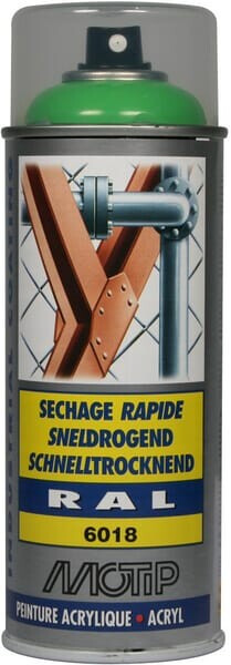 Ral 6018 Acrylspray Gelbgrün Motip 07127