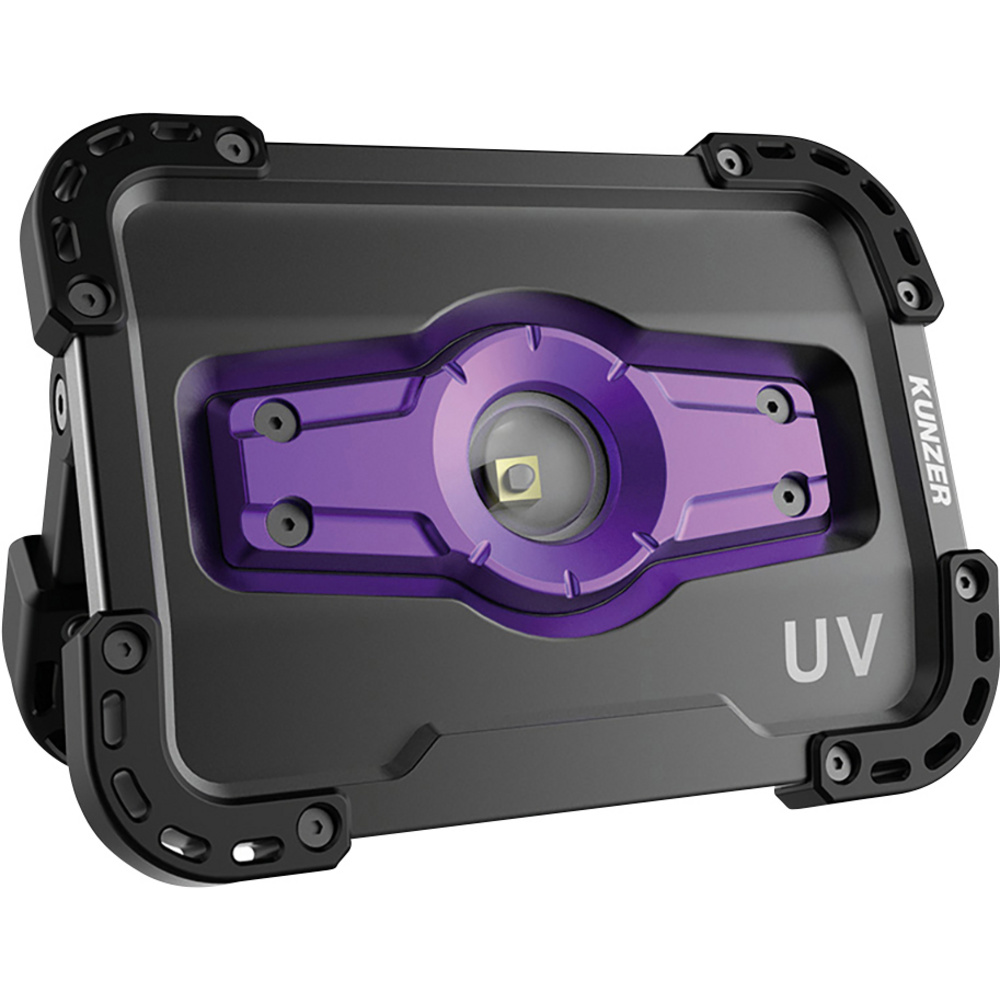 Kunzer Schwarz - Pl-2 Uv Uv-Lampe, Led Strahler Akkubetrieben 400 Lm