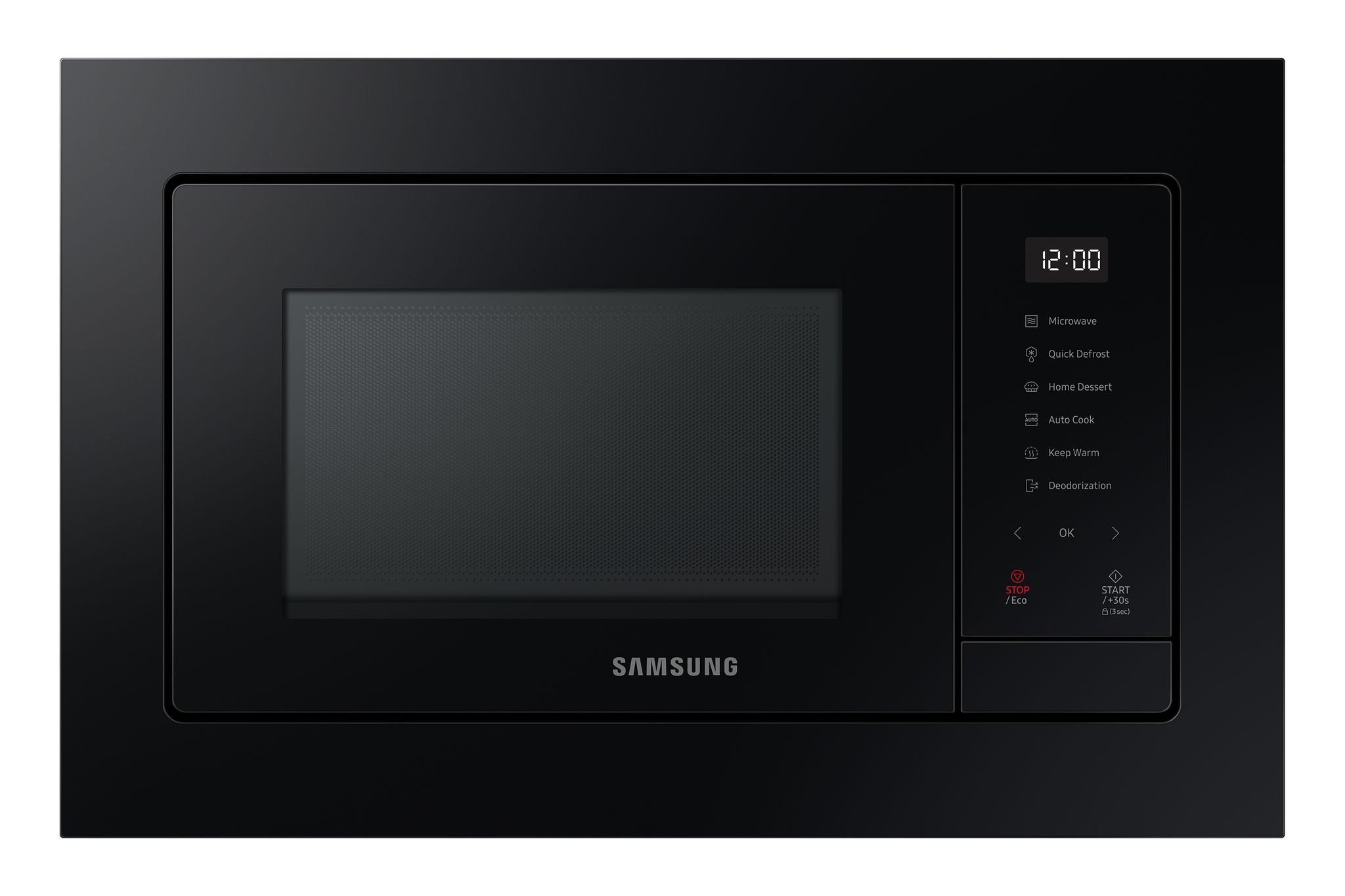 Samsung Forno A Microonde Ad Incasso 23l Ms23a7318ak. Posizionamento Dell'apparecchio: Da Incasso, Tipo Di Prodotto: Solo Microonde, Capacità Interna: 23 L, Potenza Microonde: 1150... - Ms23a7318ak/e1