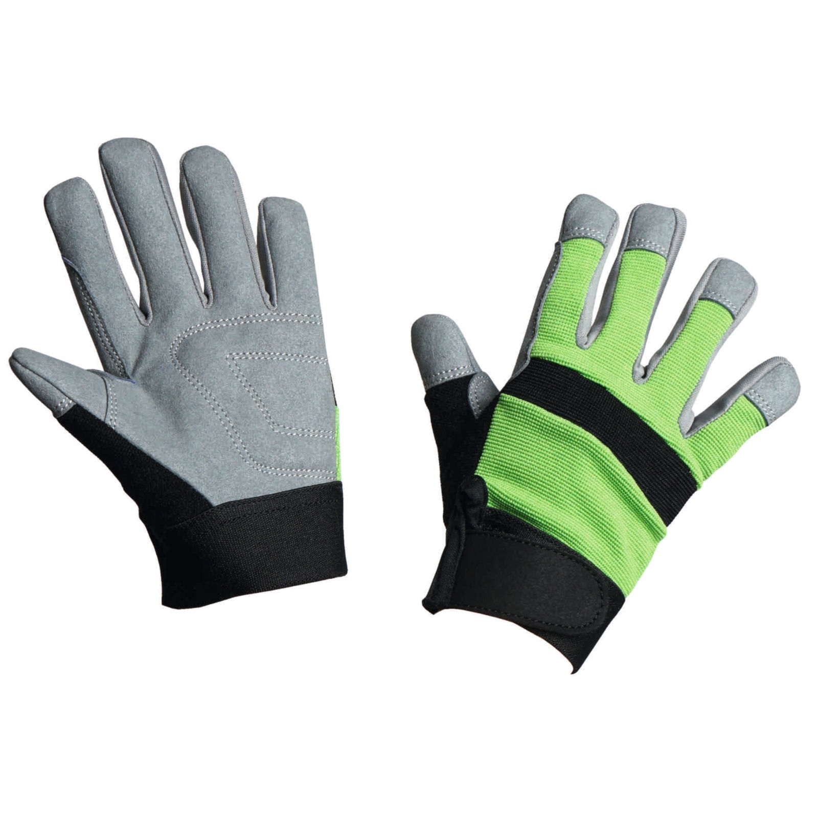 Freund Victoria Handschuhe Kinder grün/grau - Image 2