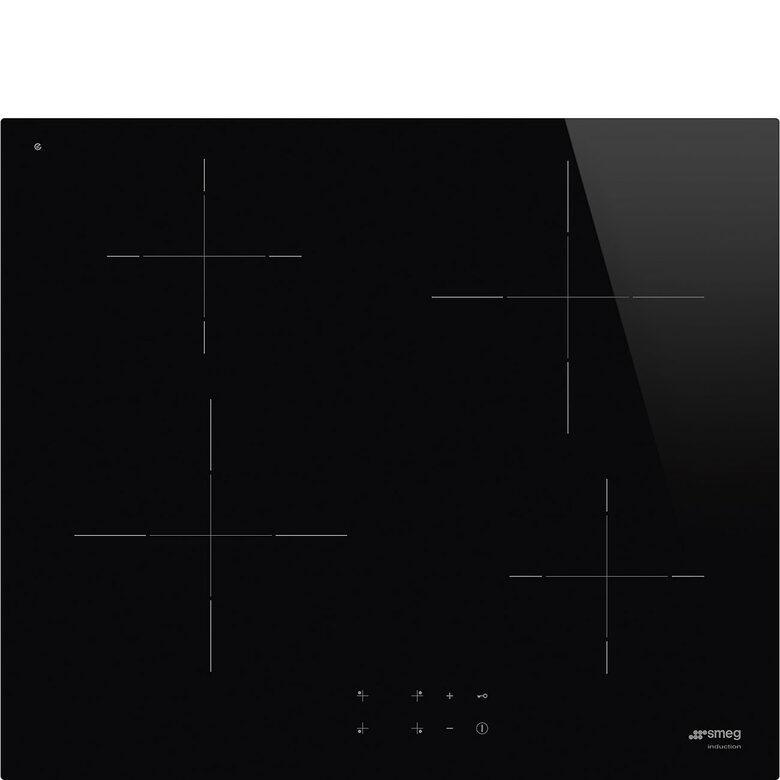 Smeg - Universal Si2641d Piano Cottura Nero Da Incasso 60 Cm Piano Cottura A Induzione 4 Fornello(i)