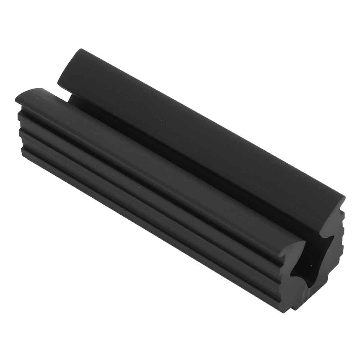 Pince en caoutchouc pour club de golf, protection du shaft à l'étau, 8,8 cm, noir
