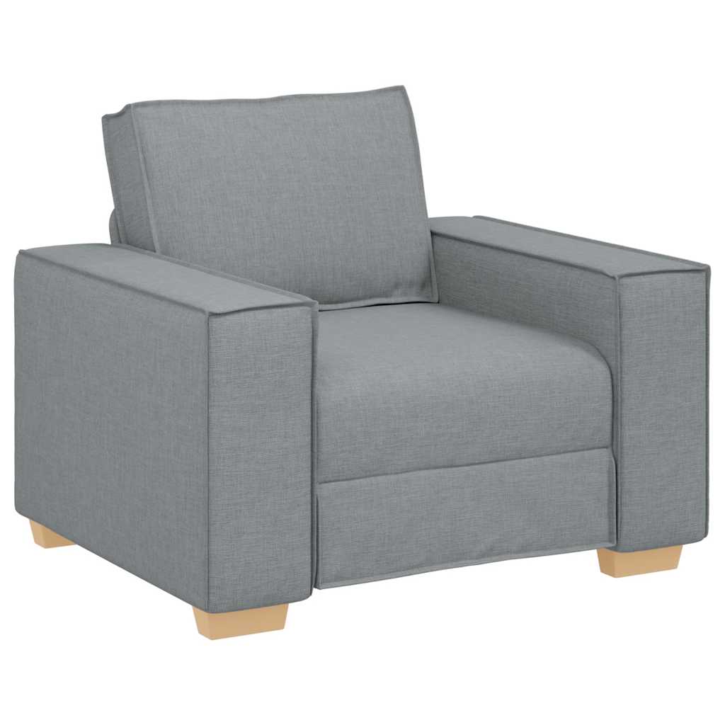 4104960 Sofa Chair Light Grey 100x78x84 Cm Fabric Vidaxl