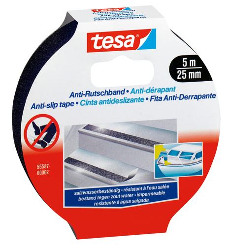 Tesa Schwarz Klebeband, Anti-Rutschband (25 Mm) - Image 5