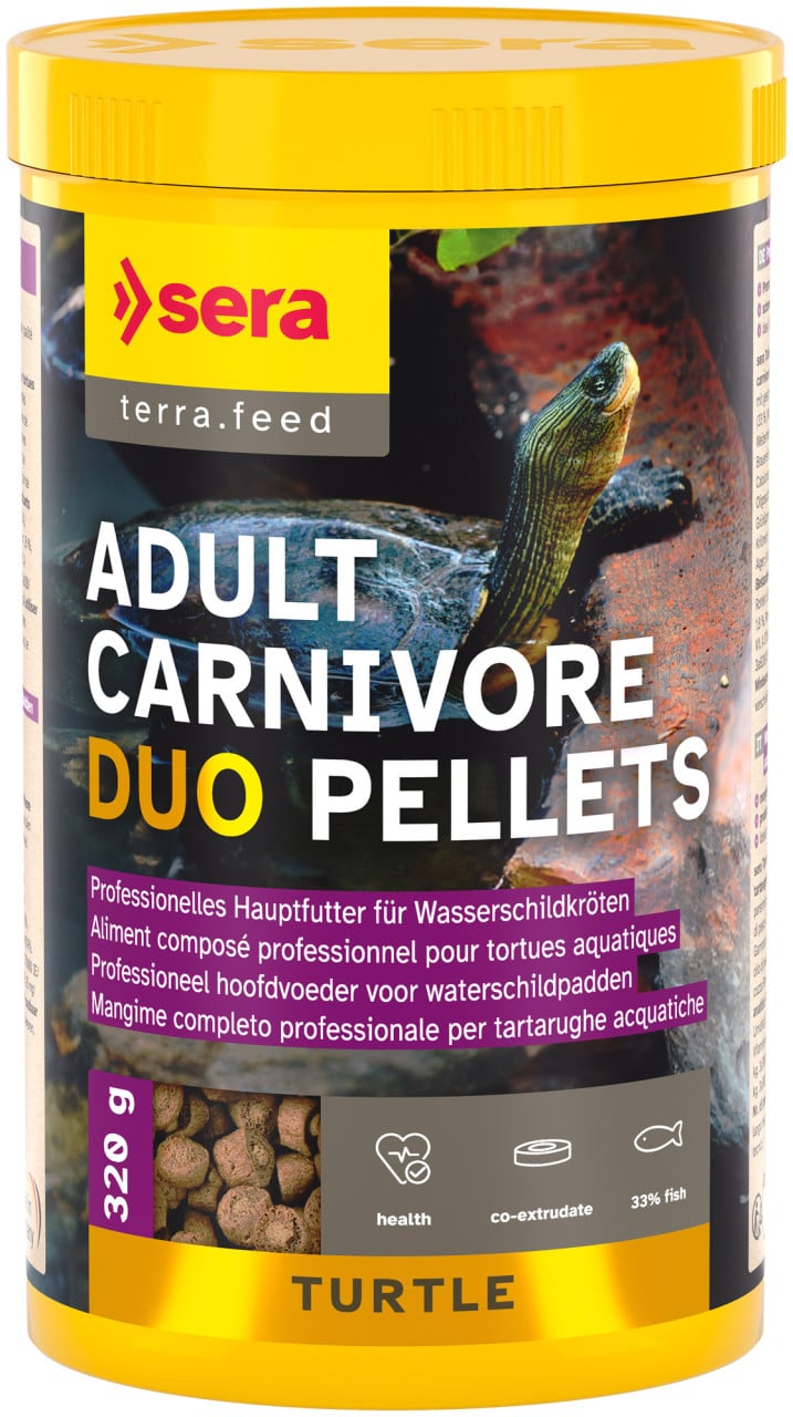 Sera Turtle Adult Carnivore Duo Pellets 1000 Ml - Image 4