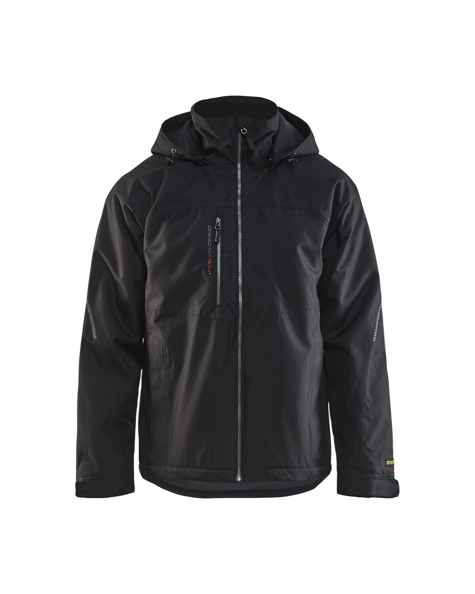 Blåkläder Grau/Schwarz Shell Jacke 4790, /Marineblau - Bild 3