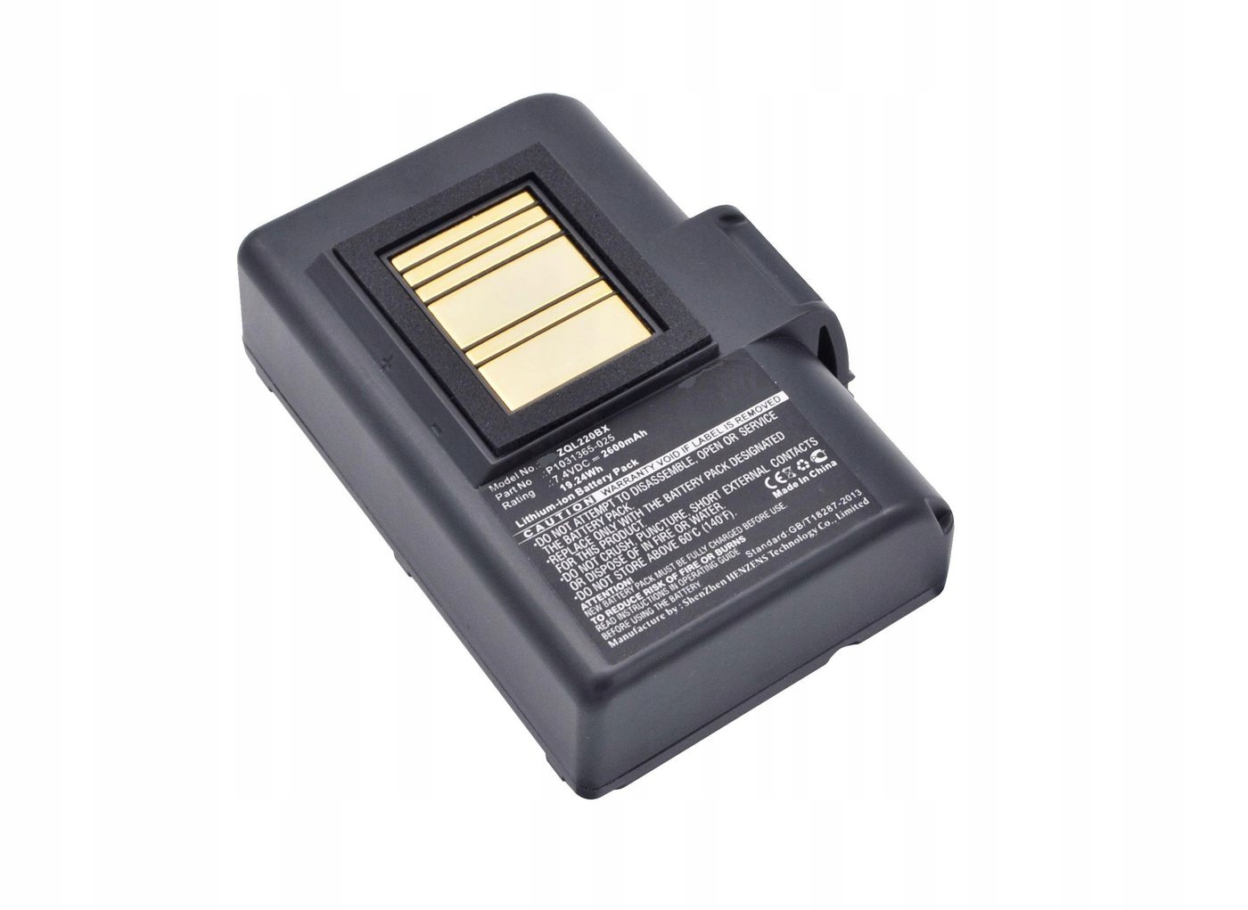Microbattery Zebra Qln220 Qln320z Q500z Akku P1023901