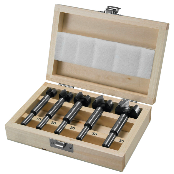 Coffret de 5 forets pour le bois forstner — photo de l’offre ManoMano