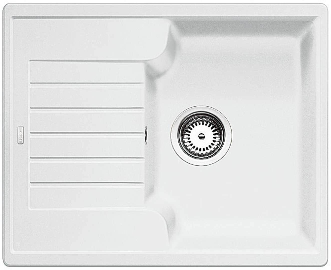 Blanco - Zia 40 - Évier en silgranit, 615x500 mm, blanc 516922