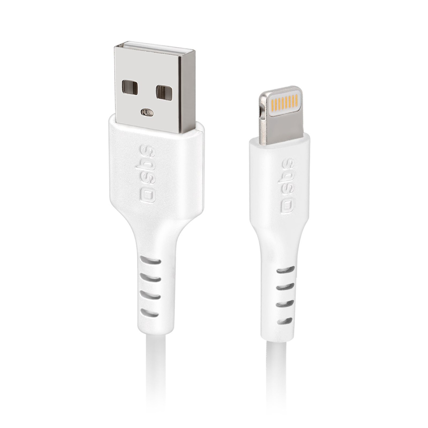 SBS USB Data Cable Apple Lightning C-89 2m white - Bild 3