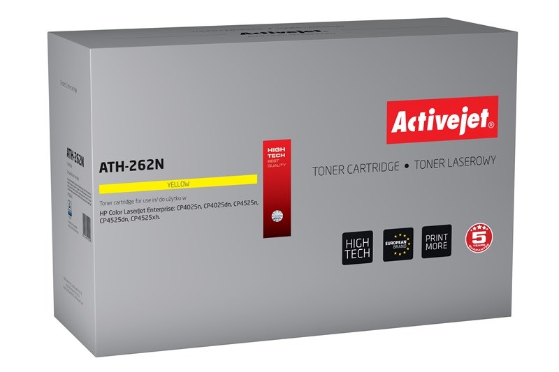 Activejet Gelb Ath-262N - E Tonerkartusche Kompatibel Mit Hp 648A, 11.000 Seiten
