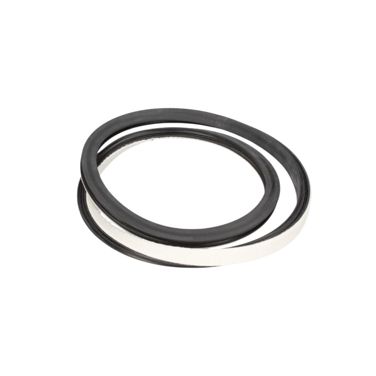 Electrolux Schwarz Ersatzteil - Original-Filzdichtung Vorne - Aeg Faure, Jeken, Zanussi, Zanker, Frigidaire