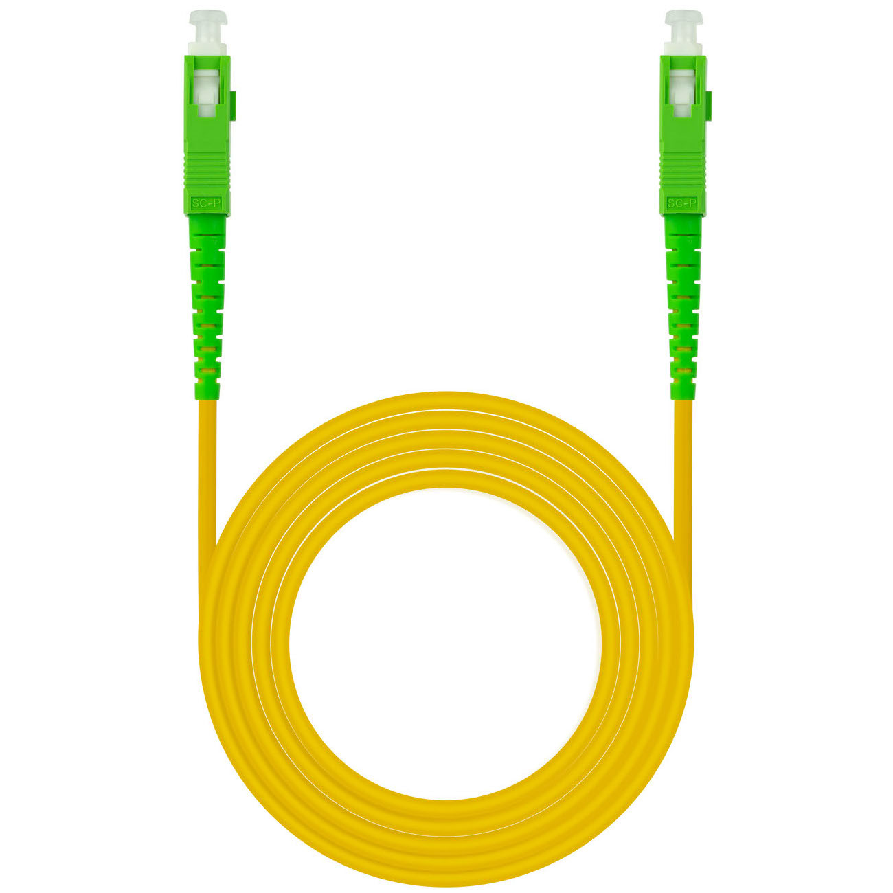 Nanocable Gelb Sc/Apc Singlemode-Glasfaserkabel G657a2 5 M - Bild 4