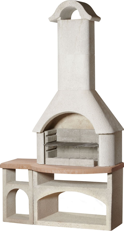 Gartenkamin Bozen Bbq Kohlegrill Holzgrill Grillkamin Grill - Buschbeck