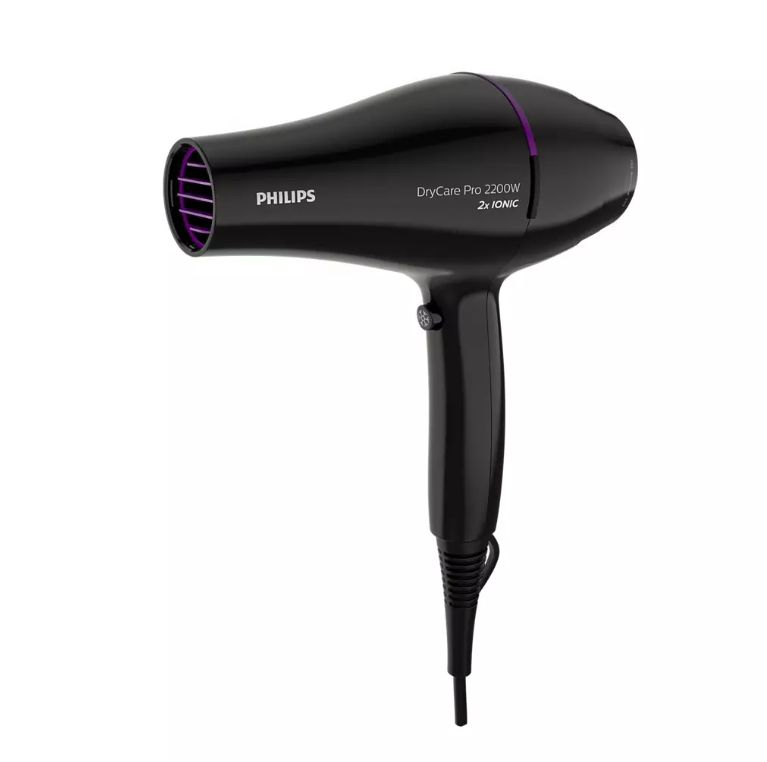 Philips Schwarz Drycare Pro Haartrockner Bhd274/00