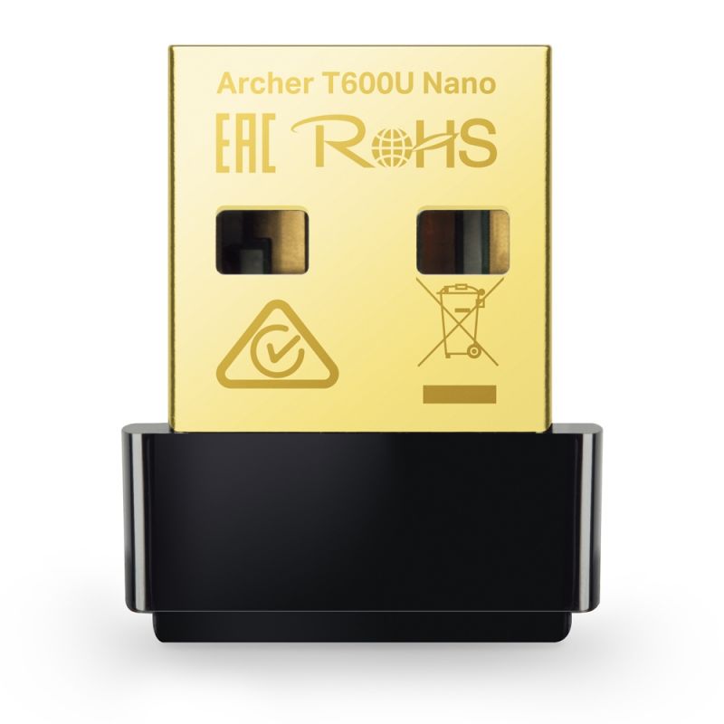 Tp-Link Schwarz Tarjeta De Red Ac600 Usb 2.0 433 Mbit/S Extern - Bild 3