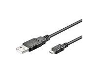 Microconnect Schwarz - Usb 2.0 Kabel 1M