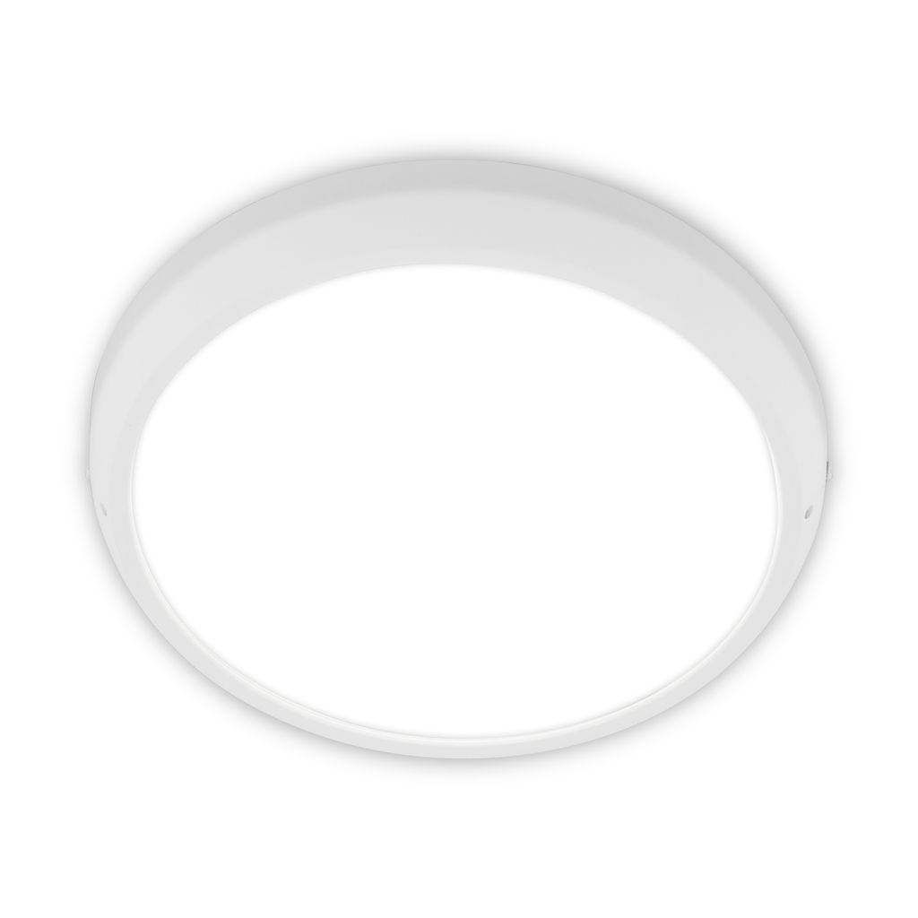 B.k.licht Briloner Led Deckenlampe Ip44 Ø27, 5x4 Cm 18w 1900lm 4000k Neutralweiß Spritzwasserschutz Weiß - Deckenleuchte Badezimmer Wohnzimmerlampe