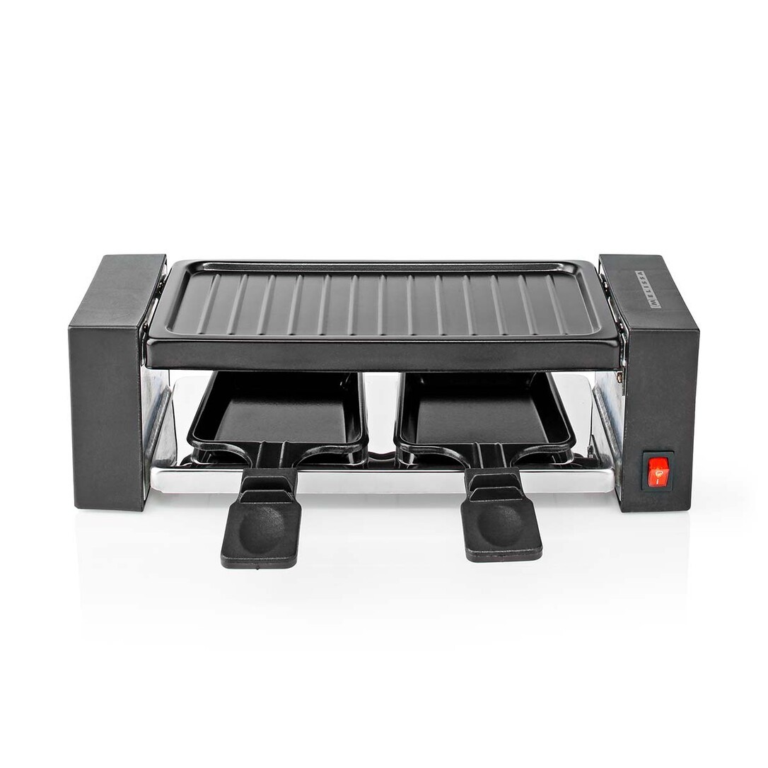 Northix Nedis Raclette Grill 2pfänn. 400w (melissa/16300031 Sw)