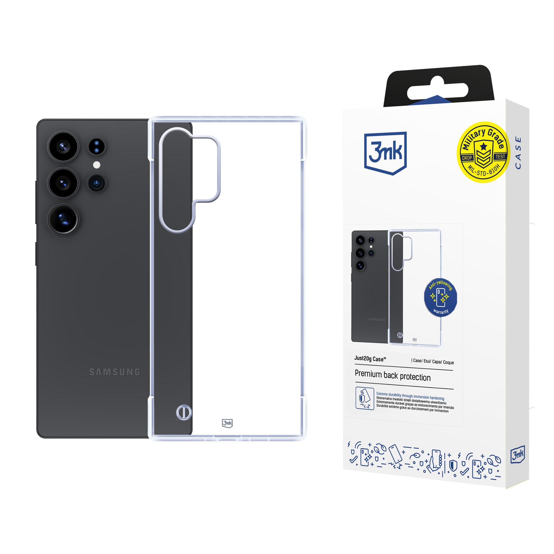 Oem Transparent Samsung Galaxy S25 Ultra - 3Mk Just20g Klarsichthülle