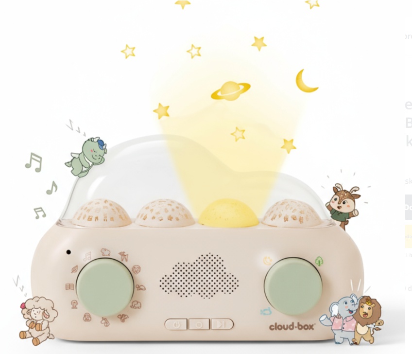 Proiettore Musicale Cloudbox Con Fiabe, Versione Polacco-inglese