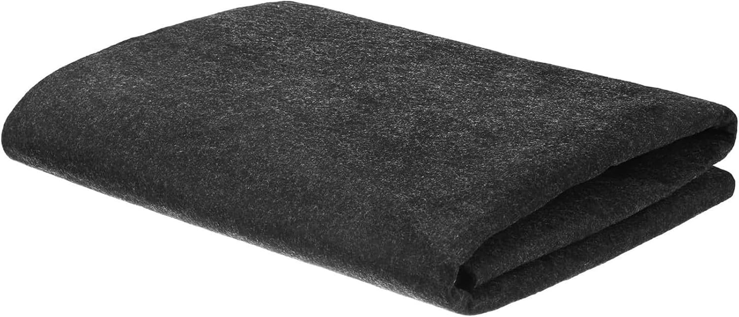 Tapis de sol en feutre épais antidérapant, gris foncé, 150 x 60 cm