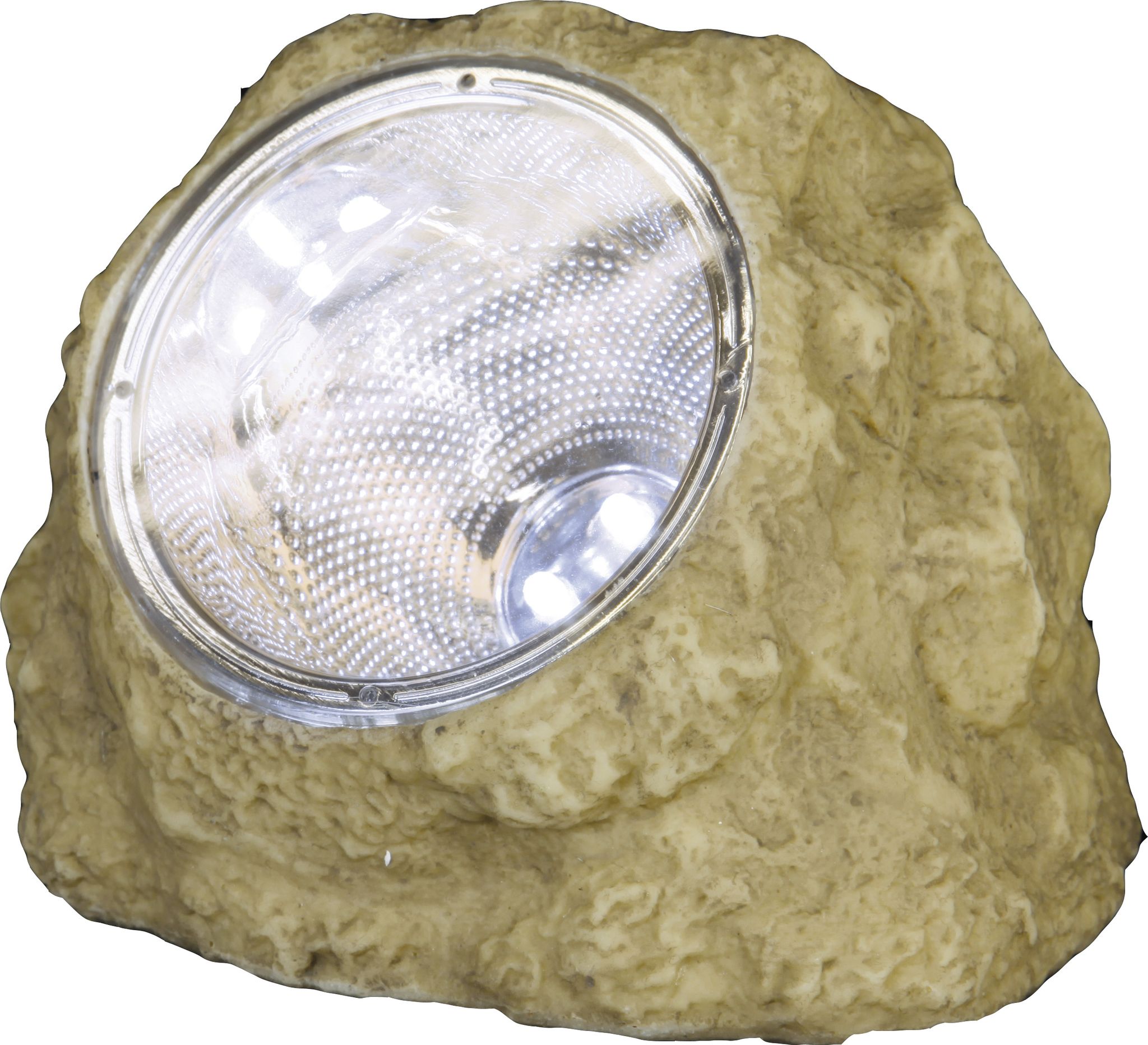 Startrading Led Solar Stein "Rocky" - Spot Mit Kaltweißer Led - Dämmerungssensor - H: 11Cm - Image 3