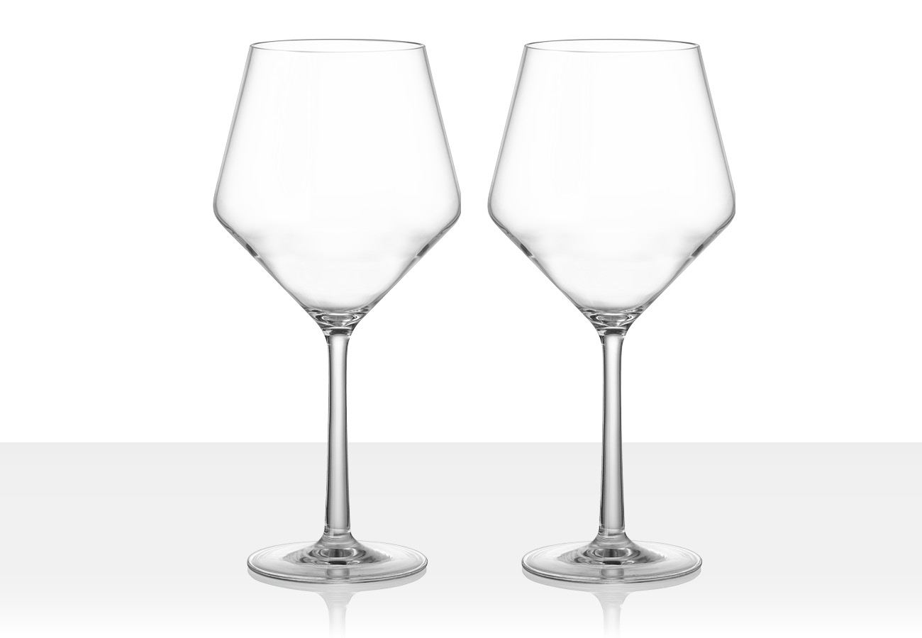 Brunner Rot Weinglas Riserva (2Er-Set)