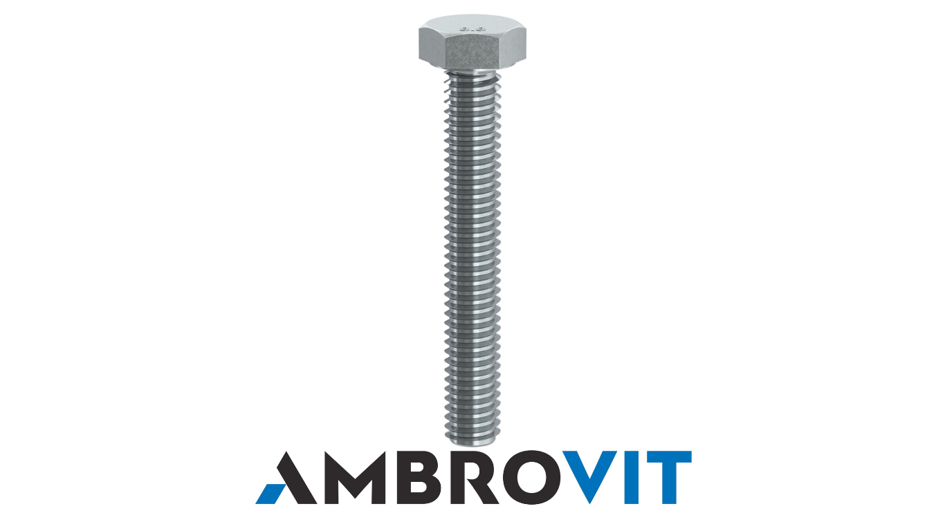 Mm unverified brand Viti Per Metallo 8.8 Testa Esagonale Interamente Filettate Ø Mm.6x50