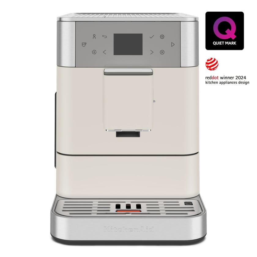 Kitchenaid Porcelain White Kaffeevollautomat Kf6-15 Getränke Porcelain | Von Der Bohne Zur Tasse: Espresso, Cappuccino Und Latte Auf Knopfdruck; Automatischer Milchaufschäumer, 4 Profile, Leise - Bild 6