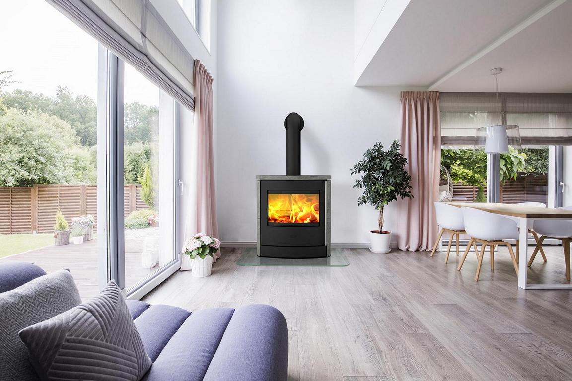 FIREPLACE Kaminofen »Adamis«, schwarz, Speckstein, 7,5 kW - Image 3