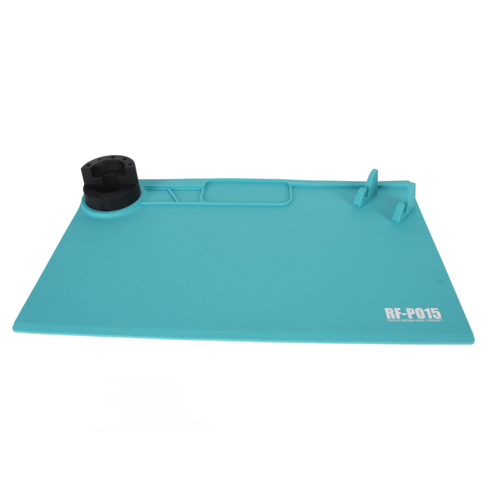 Tapis de soudure en silicone antidérapant 45 x 28 cm, ignifuge, inodore, multicolore