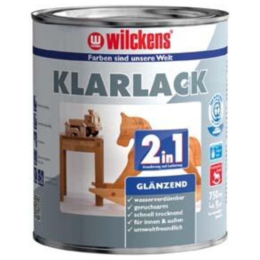 Klarlack 2in1, 750 Ml Glänzend - Wilckens