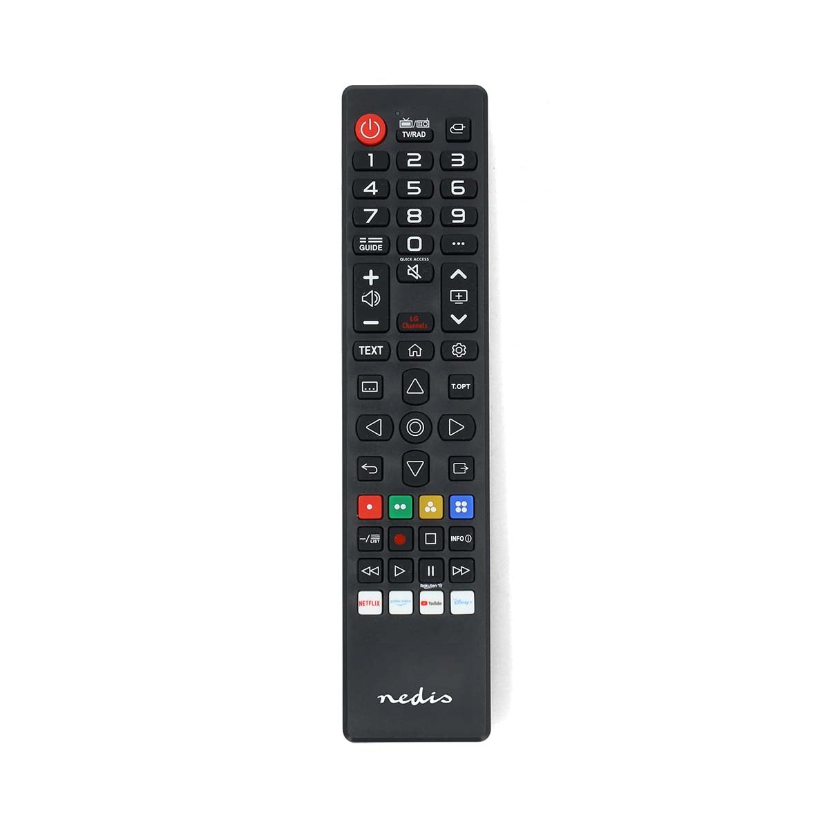 Nedis Schwarz Ersatzfernbedienung Geeignet Fur Lg Vor Programmiert 1 Gerat Amazon Prime Disney Button Netflix Schaltflache Rakuten Tv Schaltflache Infrarot
