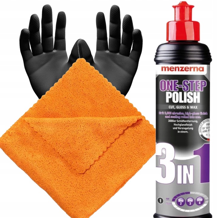 Oem Schwarz Menzerna 3In1 Ein-Schritt-Politur 3In1 Polierpaste Zum Polieren Von Lack
